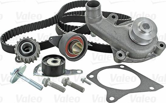 Valeo 614648 - Водяний насос + комплект зубчатого ременя autozip.com.ua