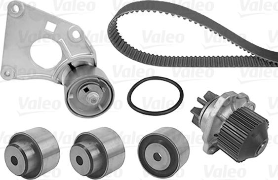 VALEO 614667 - Водяний насос + комплект зубчатого ременя autozip.com.ua
