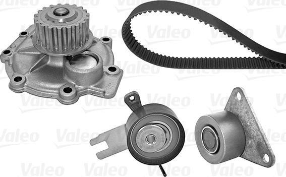 VALEO 614686 - Водяний насос + комплект зубчатого ременя autozip.com.ua