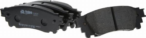 VALEO 610424 - Гальмівні колодки, дискові гальма autozip.com.ua