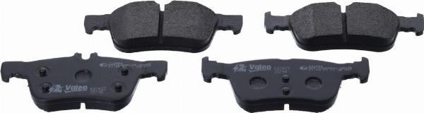VALEO 610423 - Гальмівні колодки, дискові гальма autozip.com.ua