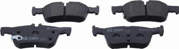 VALEO 610422 - Гальмівні колодки, дискові гальма autozip.com.ua