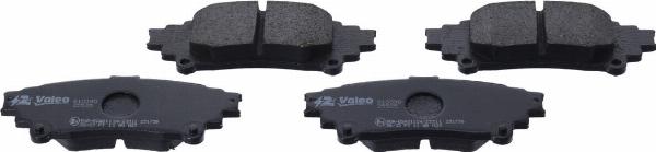 VALEO 610390 - Гальмівні колодки, дискові гальма autozip.com.ua
