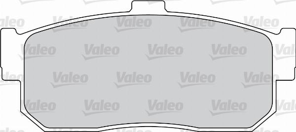 VALEO 670668 - Гальмівні колодки, дискові гальма autozip.com.ua