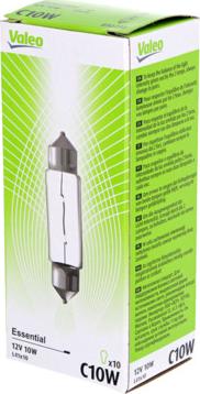 VALEO 032233 - Лампа розжарювання, Освітлення салону autozip.com.ua