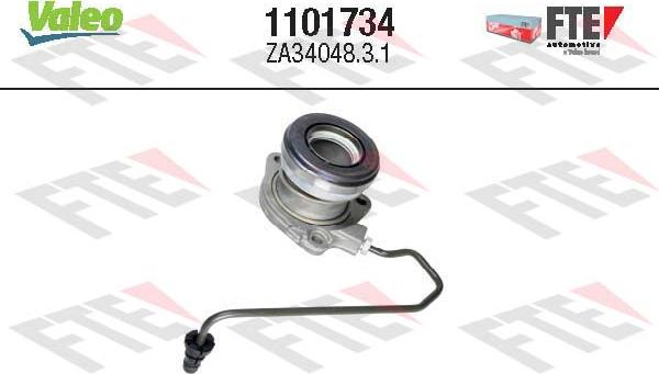 VALEO 1101734 - Центральний вимикач, система зчеплення autozip.com.ua