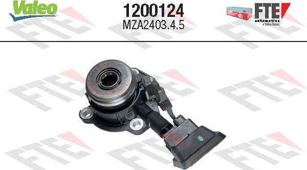 VALEO 1200124 - Центральний вимикач, система зчеплення autozip.com.ua