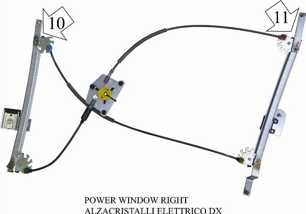 VALEO 852553 - Підйомний пристрій для вікон autozip.com.ua