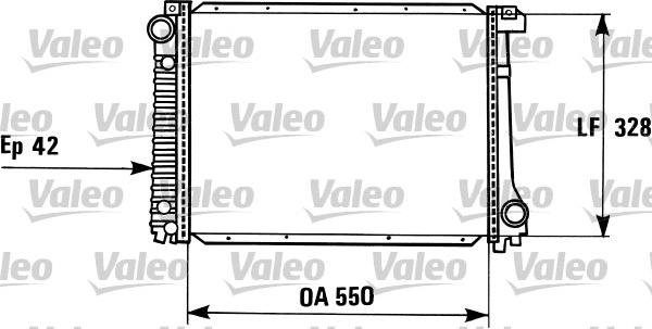 Valeo 819415 - Радіатор, охолодження двигуна autozip.com.ua