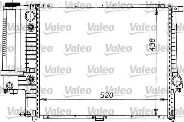 Valeo 819413 - Радіатор, охолодження двигуна autozip.com.ua