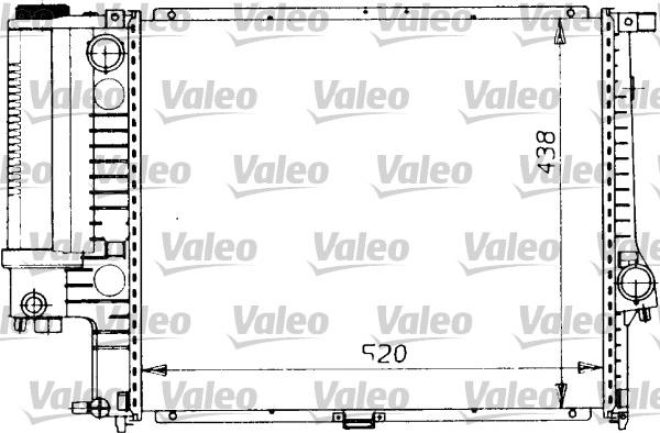 Valeo 819412 - Радіатор, охолодження двигуна autozip.com.ua