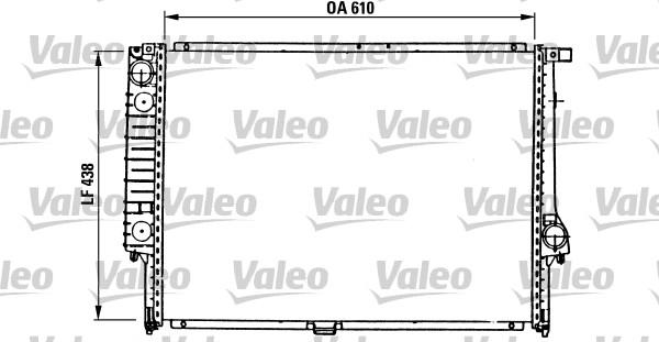 Valeo 819417 - Радіатор, охолодження двигуна autozip.com.ua