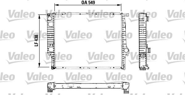 Valeo 819422 - Радіатор, охолодження двигуна autozip.com.ua