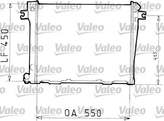 Valeo 819394 - Радіатор, охолодження двигуна autozip.com.ua