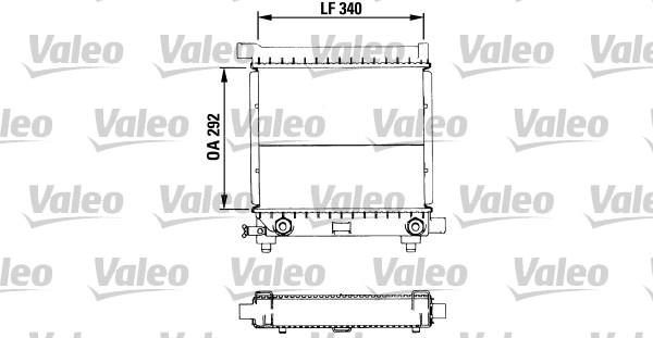 Valeo 819368 - Радіатор, охолодження двигуна autozip.com.ua