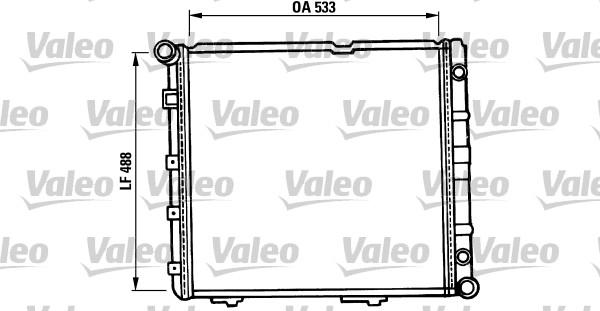 Valeo 819387 - Радіатор, охолодження двигуна autozip.com.ua