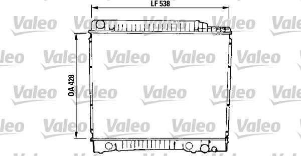 Valeo 819379 - Радіатор, охолодження двигуна autozip.com.ua