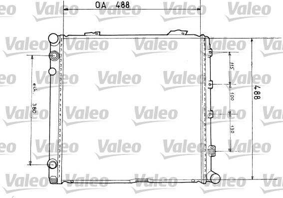 Valeo 819373 - Радіатор, охолодження двигуна autozip.com.ua