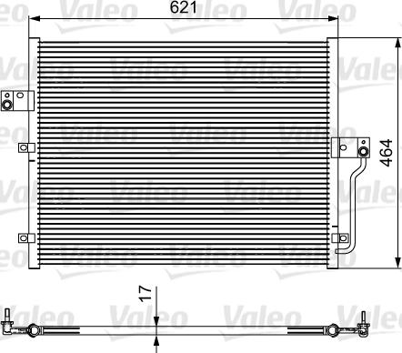 Valeo 814441 - Конденсатор, кондиціонер autozip.com.ua