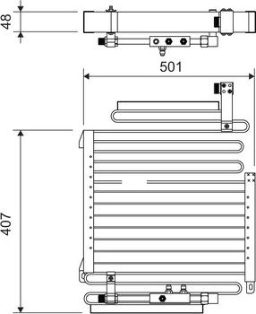 VALEO 814288 - Конденсатор, кондиціонер autozip.com.ua