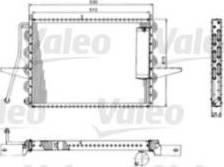 Valeo 816774 - Конденсатор, кондиціонер autozip.com.ua