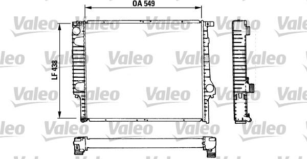 Valeo 810947 - Радіатор, охолодження двигуна autozip.com.ua