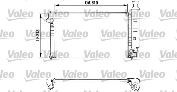 Valeo 810919 - Радіатор, охолодження двигуна autozip.com.ua