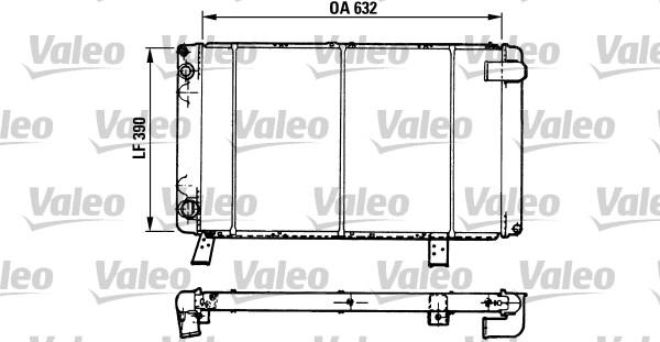 Valeo 810918 - Радіатор, охолодження двигуна autozip.com.ua