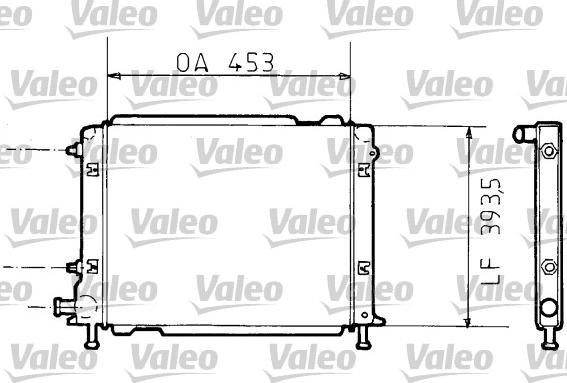 Valeo 810988 - Радіатор, охолодження двигуна autozip.com.ua