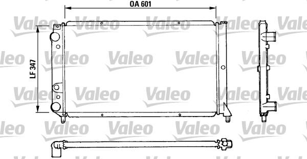 Valeo 810922 - Радіатор, охолодження двигуна autozip.com.ua