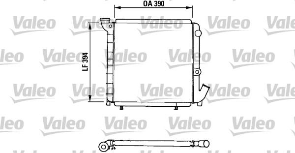 Valeo 810927 - Радіатор, охолодження двигуна autozip.com.ua