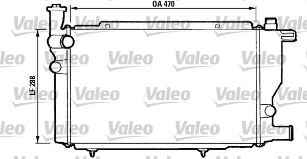 Valeo 810892 - Радіатор, охолодження двигуна autozip.com.ua