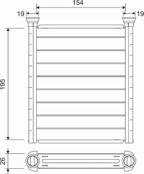 Valeo 811641 - Теплообмінник, опалення салону autozip.com.ua