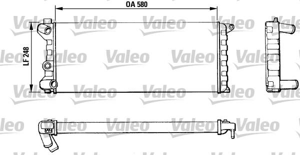 Valeo 811 392 - Радіатор, охолодження двигуна autozip.com.ua