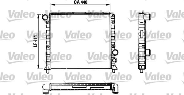 Valeo 811389 - Радіатор, охолодження двигуна autozip.com.ua