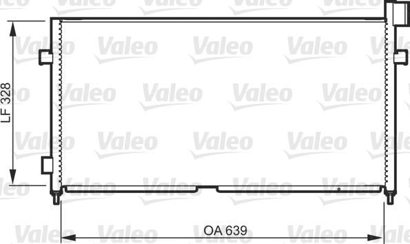 Valeo 818984 - Конденсатор, кондиціонер autozip.com.ua