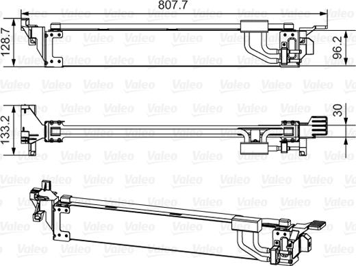 Valeo 818248 - Масляний радіатор, рухове масло autozip.com.ua