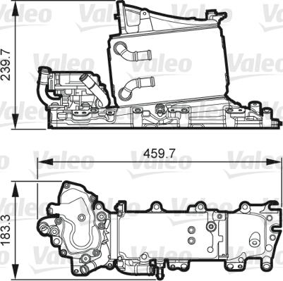 Valeo 818268 - Интеркулер autozip.com.ua