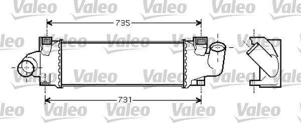 Valeo 818717 - Интеркулер autozip.com.ua