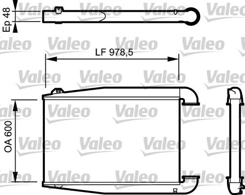 Valeo 818774 - Интеркулер autozip.com.ua