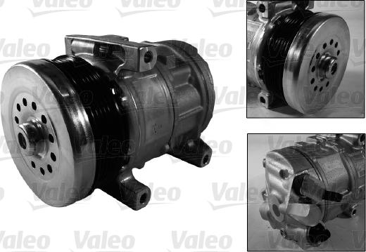 VALEO 813197 - Компресор, кондиціонер autozip.com.ua