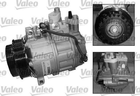 VALEO 813157 - Компресор, кондиціонер autozip.com.ua