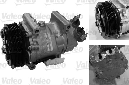 VALEO 813189 - Компресор, кондиціонер autozip.com.ua