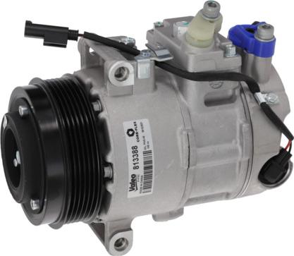 Valeo 813388 - Компресор, кондиціонер autozip.com.ua