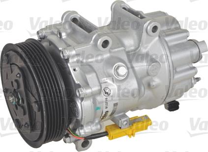 VALEO 813716 - Компресор, кондиціонер autozip.com.ua