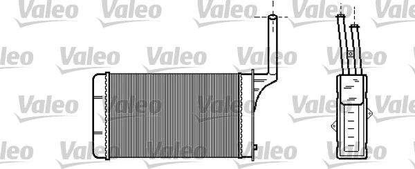 Valeo 812114 - Теплообмінник, опалення салону autozip.com.ua