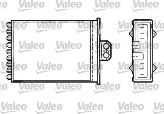 Valeo 812388 - Теплообмінник, опалення салону autozip.com.ua