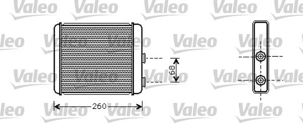Valeo 812285 - Радіатор, охолодження двигуна autozip.com.ua