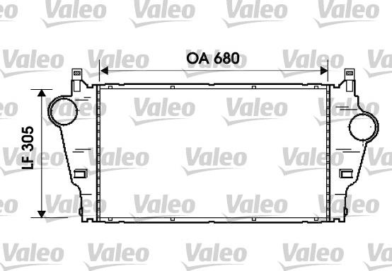 Valeo 817926 - Интеркулер autozip.com.ua