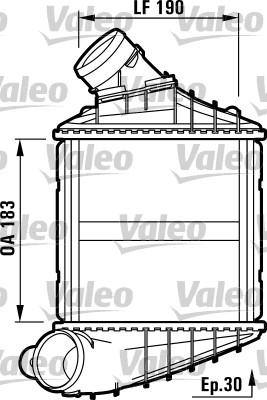 Valeo 817459 - Интеркулер autozip.com.ua